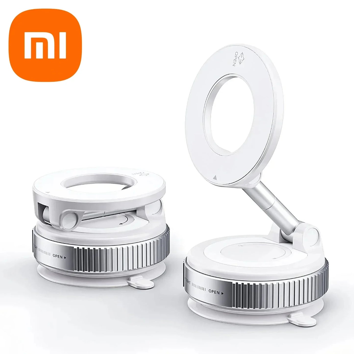 Xiaomi Super Strong Magnetic Phone Holder Foldable Design 360° Adjustable Vacuum Car Mount for Car Desk Bathroom Phone Holder