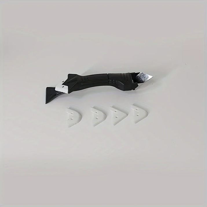 3 in 1 Silicone Scraper Sealant Smooth Remover Tools Set Caulking Finisher Smooth Grout Kit Floor Mould Removal Hand Tools Set