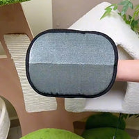 Pet Grooming Gloves Pet Hair Remover Gloves Deshedding Brush Glove for Dog Cat Rabbit with Long/Short/Curly Hair